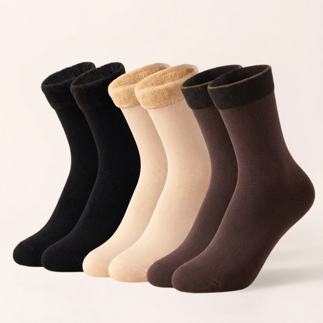 Fleece-Lined Socks