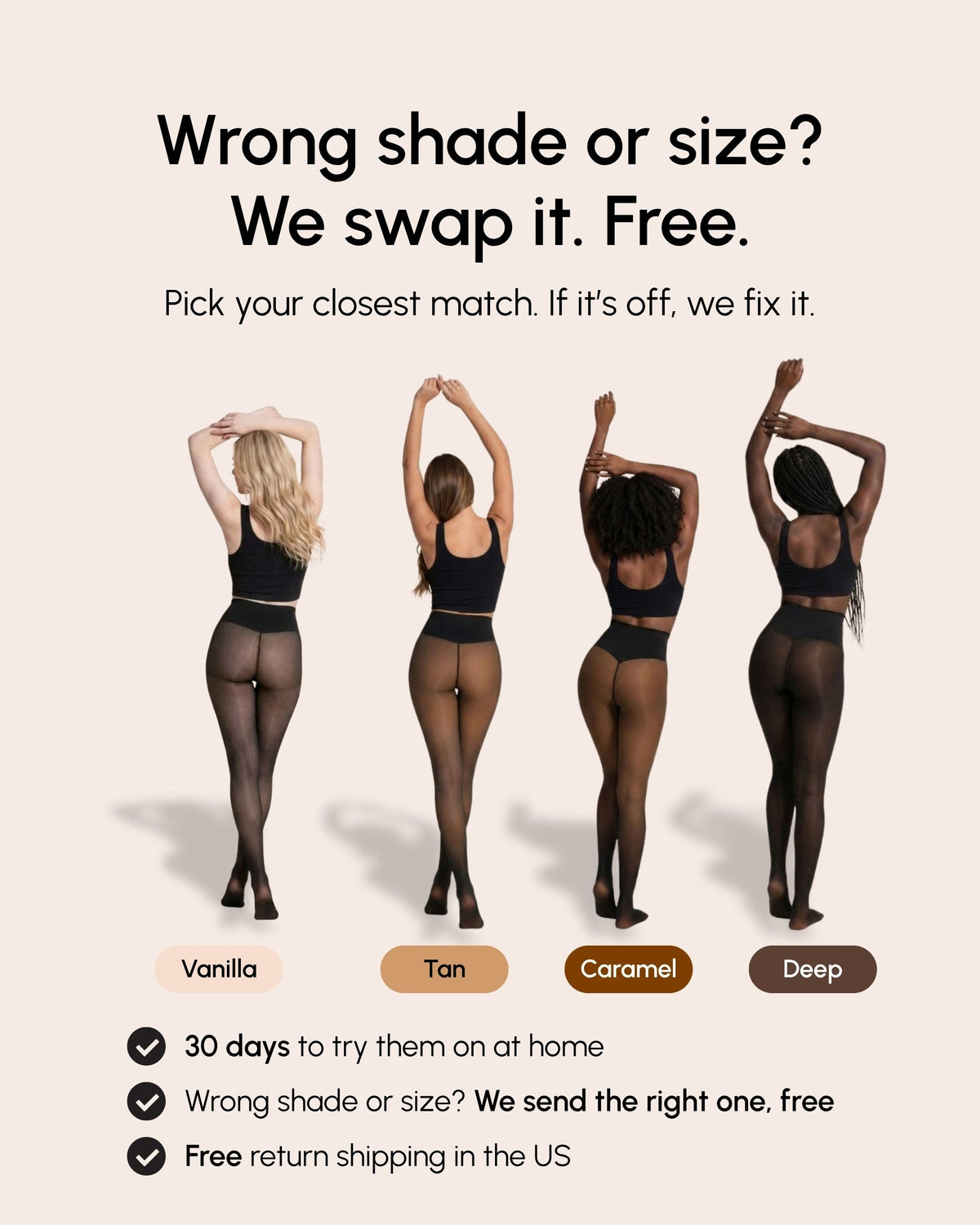 Sheer Illusion Fleece-Lined Tights